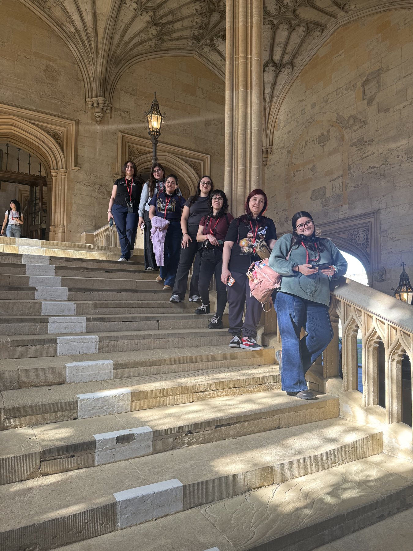 Believe Again wizards and witches in OXFORD · STAIRCASE