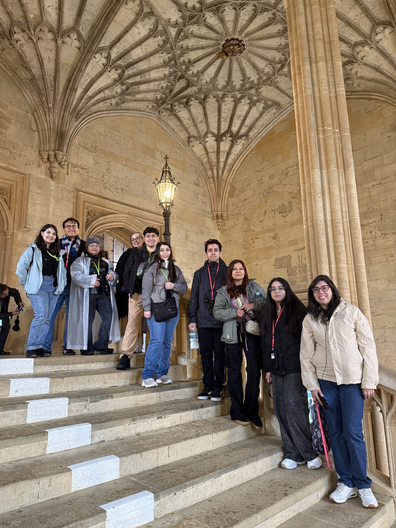 Group of travelers in Oxford